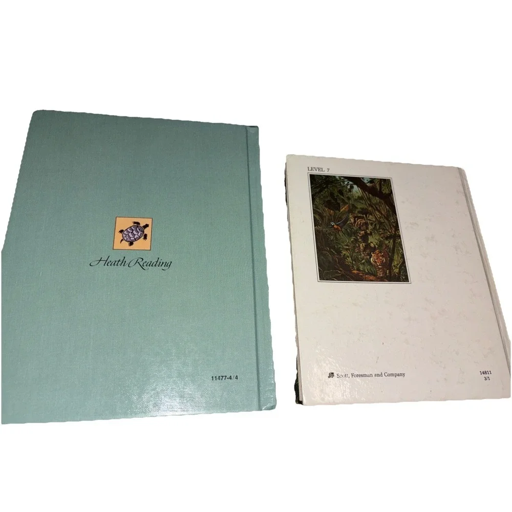 TURTLES LIKE TO SLEEP IN And Hidden Wonders- Elementary Textbooks Learning 90's
